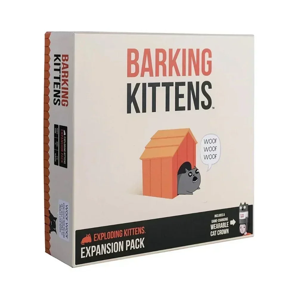 Exploding Kittens Card Game Original Edition NSFW Party Streaking Kittens Imploding Kittens Expansion Barking Kittens Bears vs B