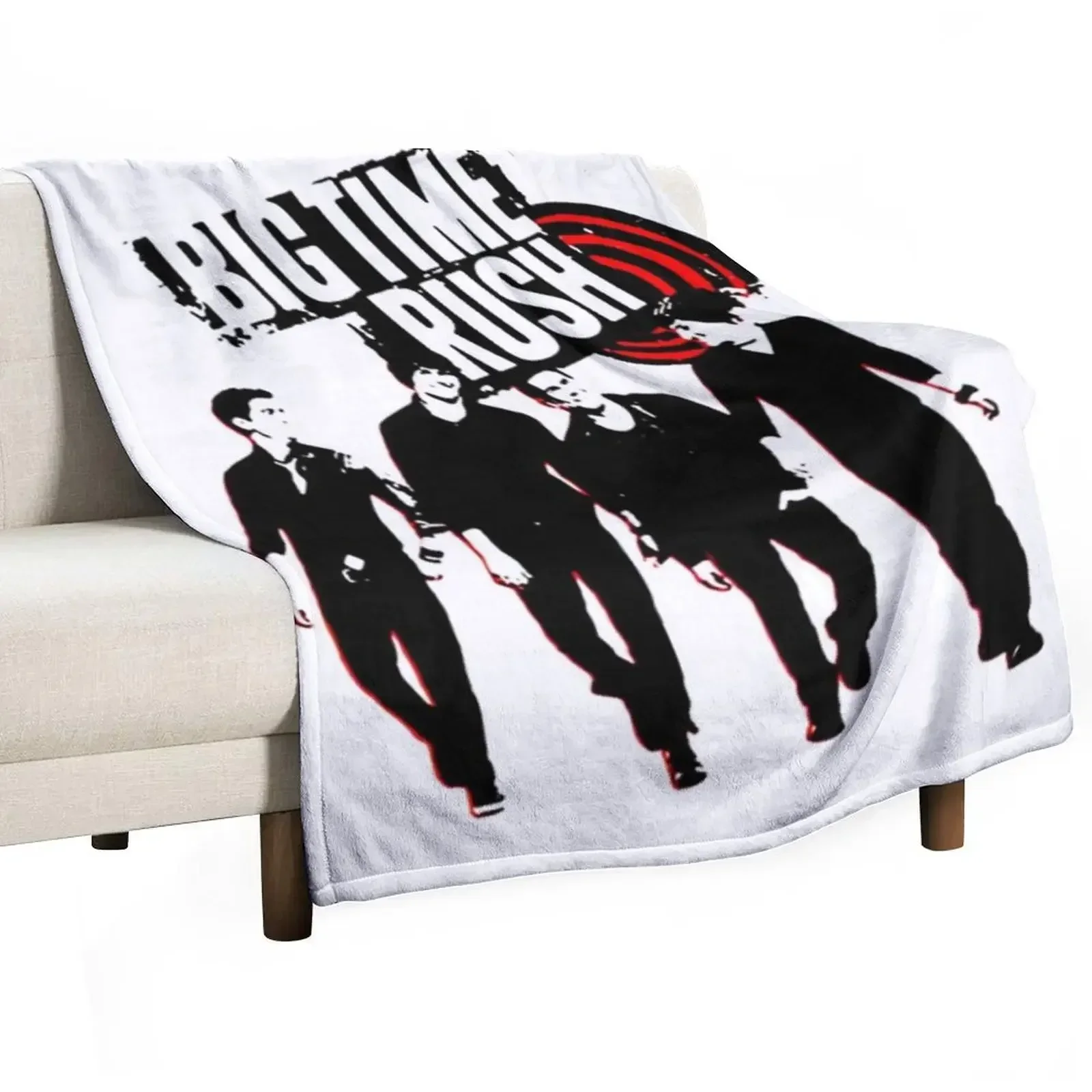 Big Time Rush Band Throw Blanket Summer warm winter Furry Blankets