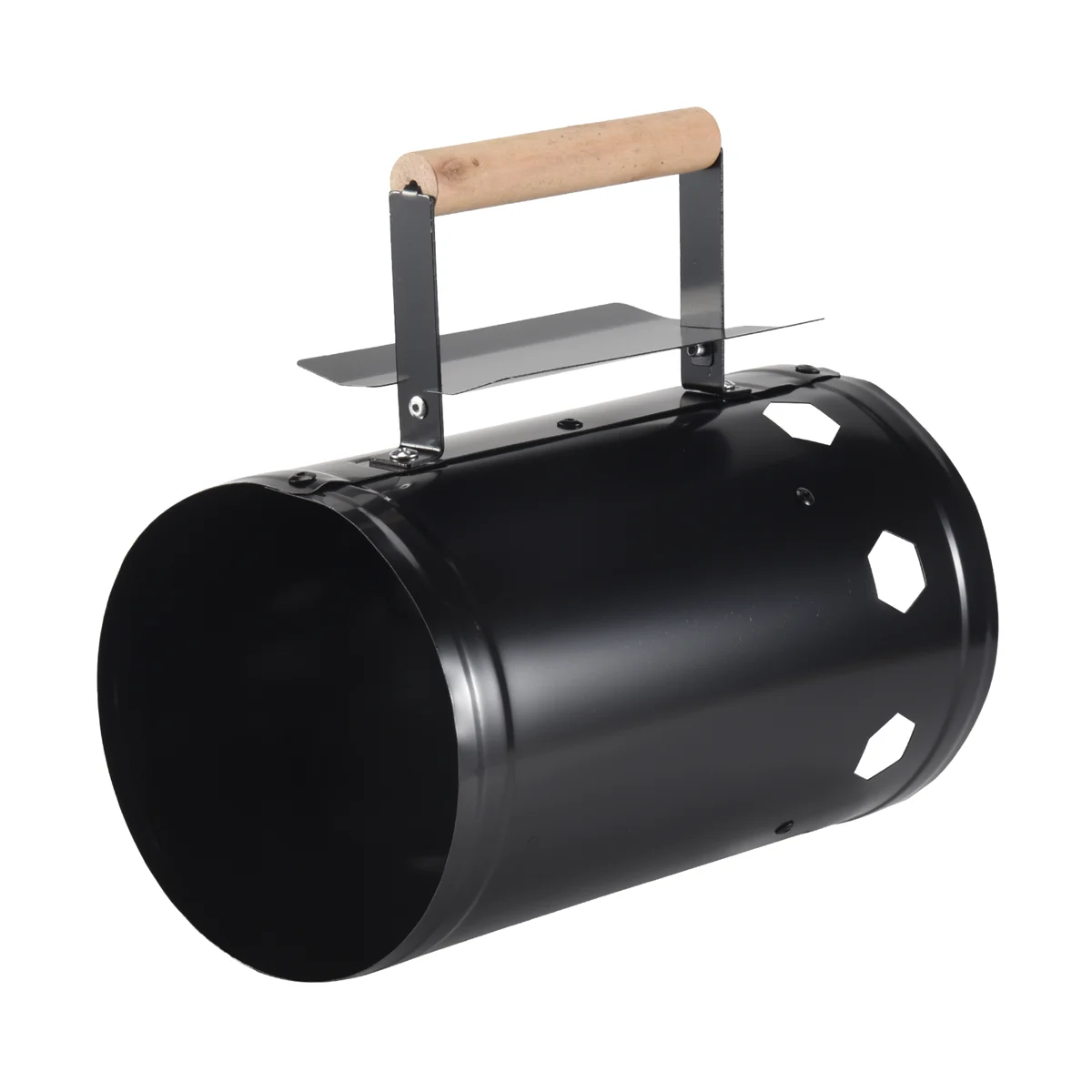 أدوات الشواء نقطة سريعة الفحم الإشعال برميل موقد الكربون الإشعال في الهواء الطلق أدوات الشواء الخيزران مدخنة كاتب HY