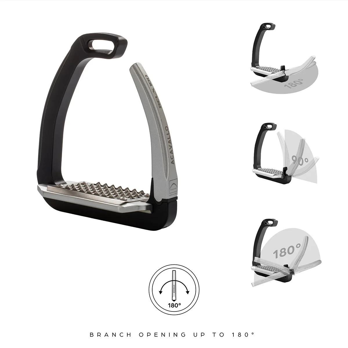 Acavallo Security Stirrup Rel-x180 Equestrian Competition Riding Harness