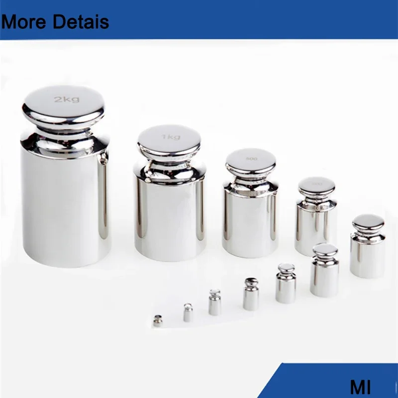 

1g 2g 5g 10g 20g 50g 100g 200g Stainless Steel Weight M1 Calibration Weights Precision Gram Scales Standard Weights