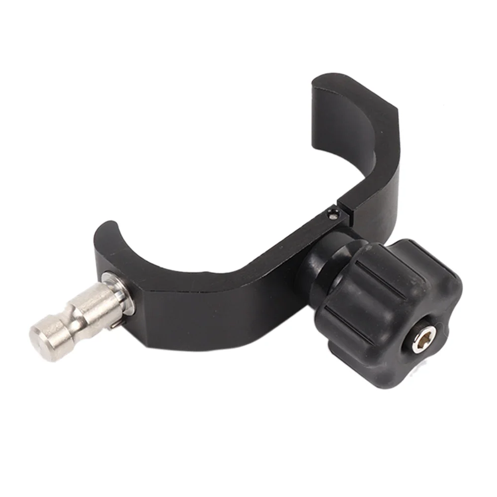 GPS Range Pole Cradle Bracket for Trimble Handheld Open Data Collector with Compass Quick Release Pole Clamp, B