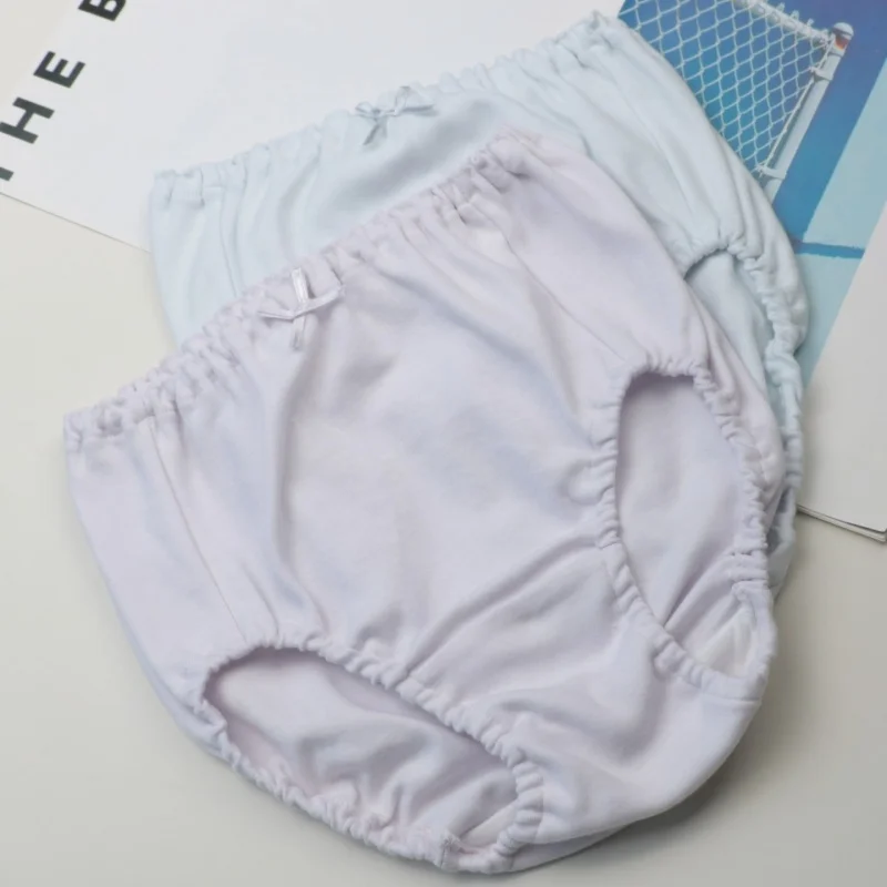 Adult Pure Cotton E Panties Mid High Waist Soft Comfortable Breathable Soft Cotton No Riding Up Daily Wear Home Clothes
