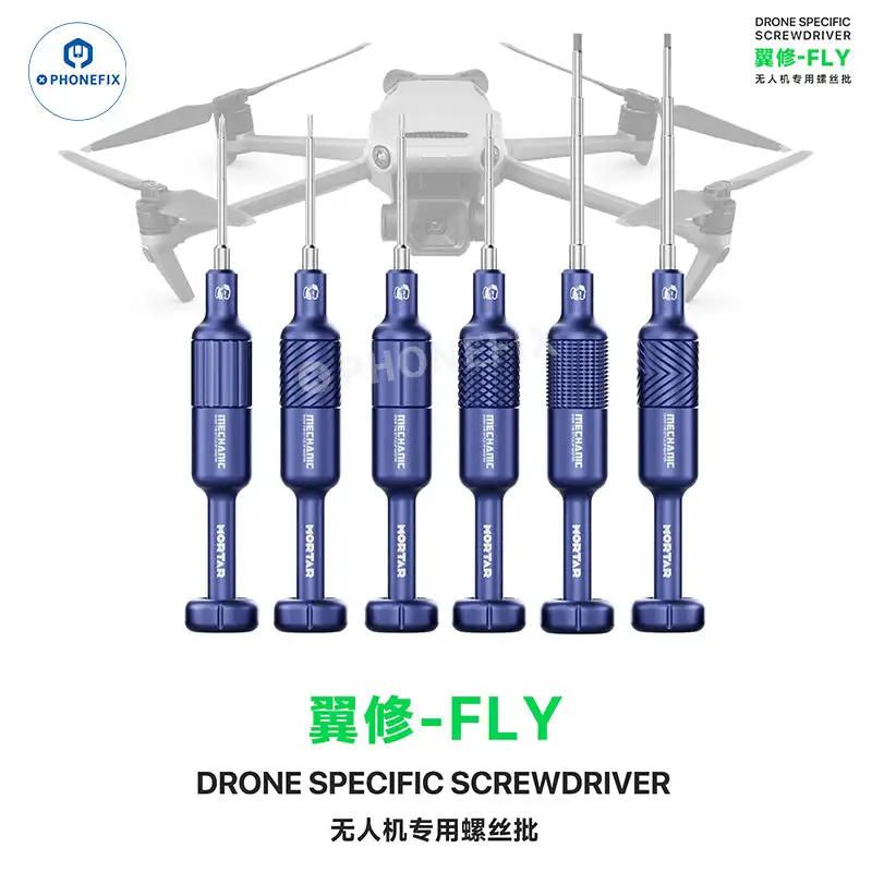 Mechanic FLY Magnetic Precision Screwdriver Set 6 in 1 RC Repair Tool Kits for DJI RC Drone Damage-free Assembly and Disassembly