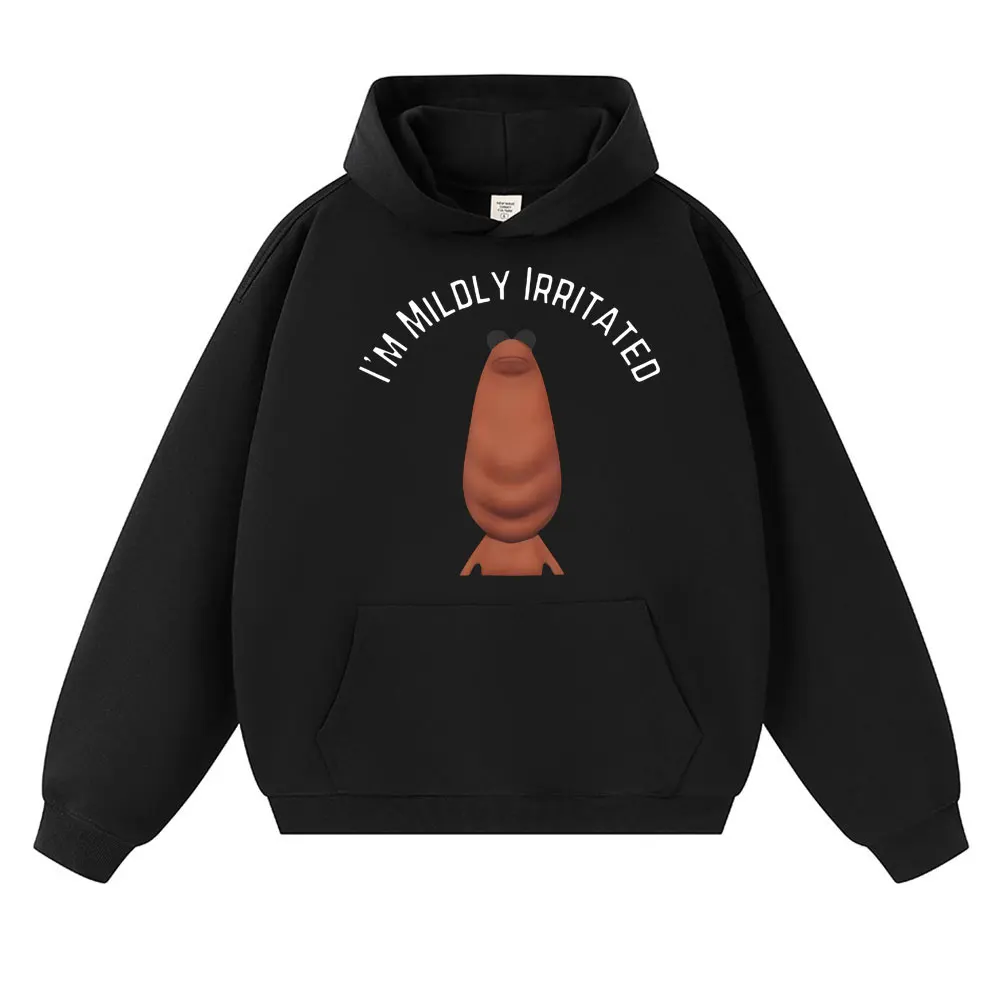 Marcus Worm VRChat con capucha hombres primavera algodón nueva Vintage mujer polar calle sudadera Casual otoño ropa y2k Sudadera con capucha de gran tamaño