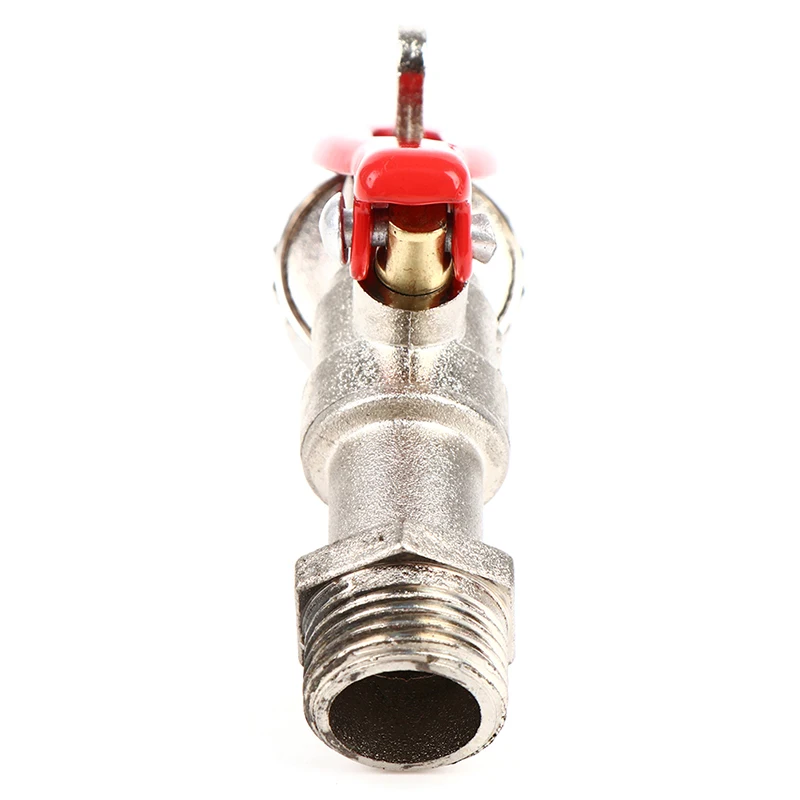 New Garden Hose Faucet with Lock Water Tank Connector Replacement Tools 1/2 Inch Brass Thread Water Tap Lockable Faucet 1 Pcs