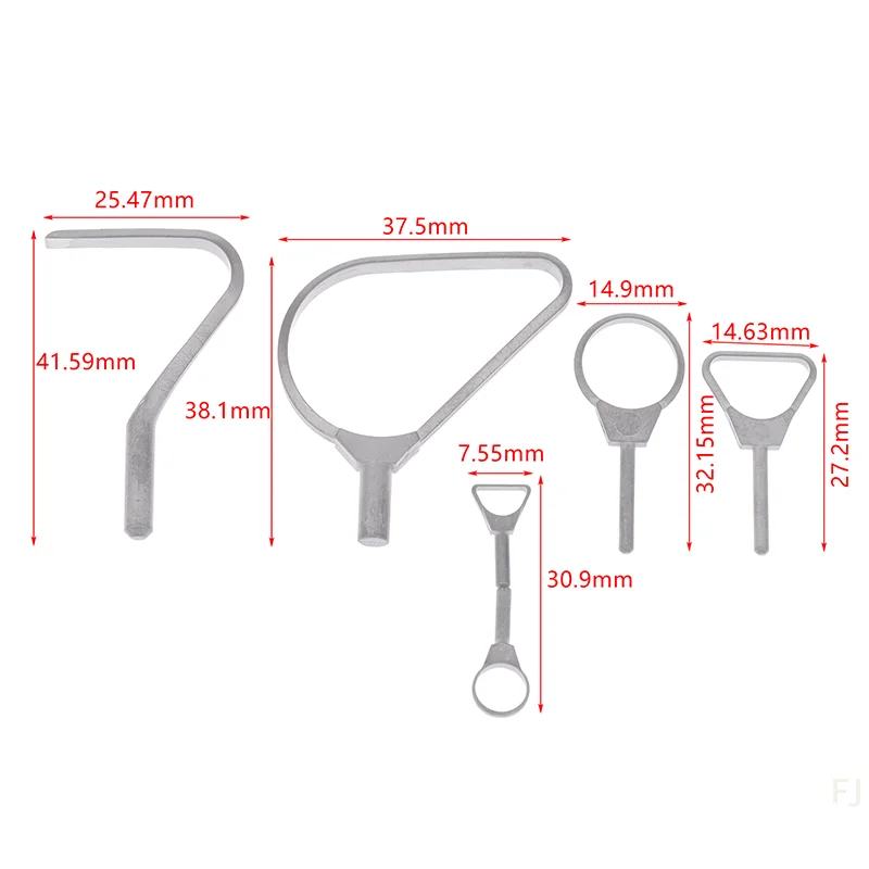 [YU]Tungsten Steel Trim Tool Head Ceramic Handicraft Carving Texture Ring Tool Knife Head Clay Cutters Pottery Accessories