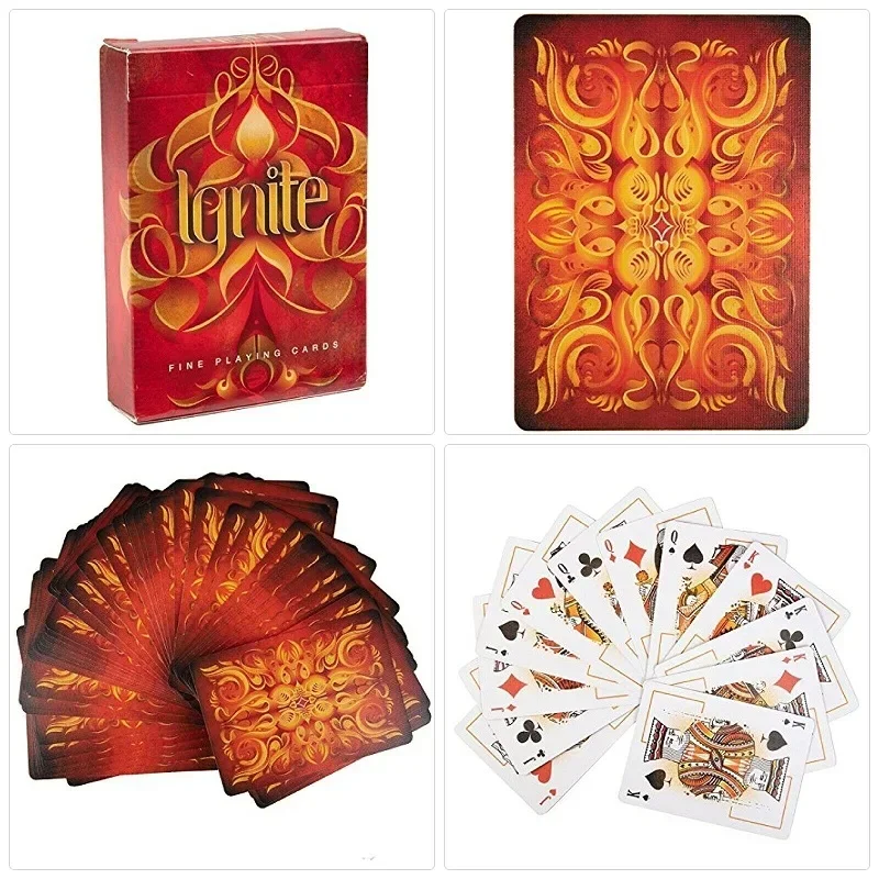 Ellusionist Ignite Playing Cards Deck Magic Card Games Magic Tricks for Magician