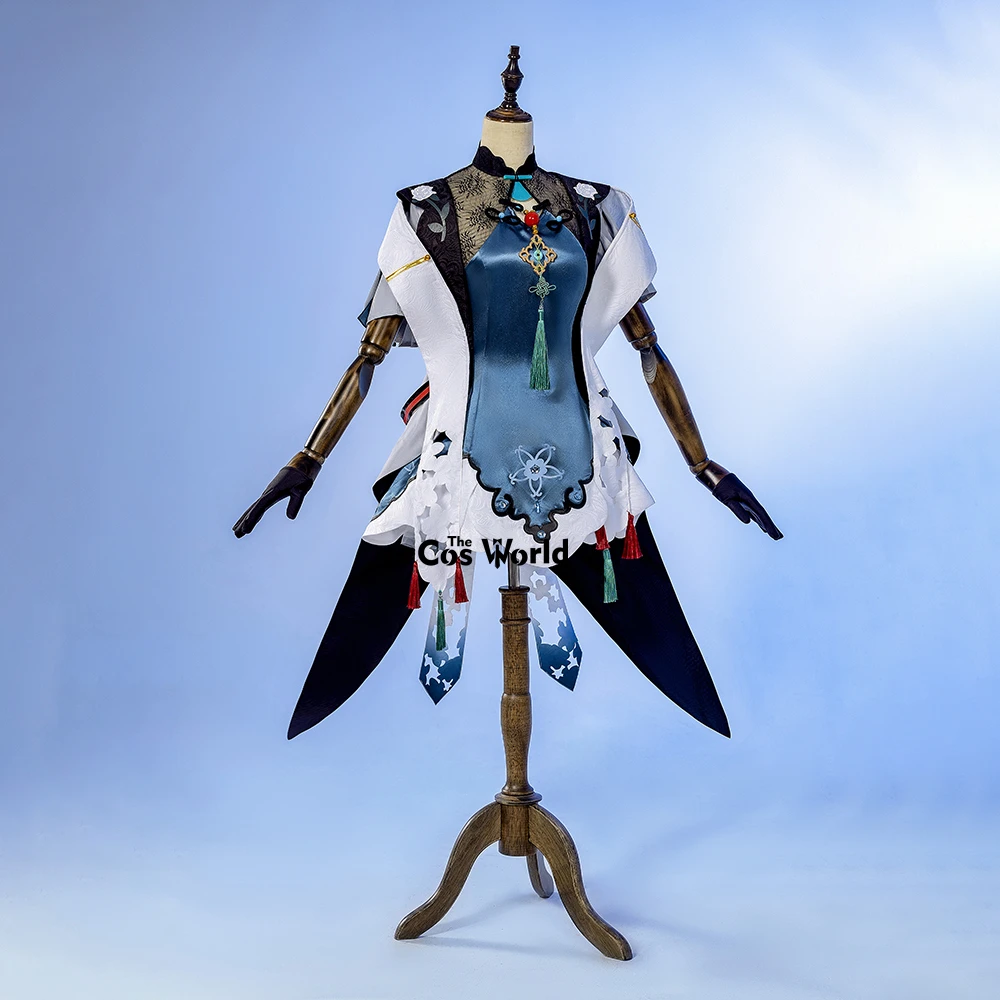 Miku Jasmine Chinoiserie Cheongsam Outfits Anime Cosplay Costumes image 3