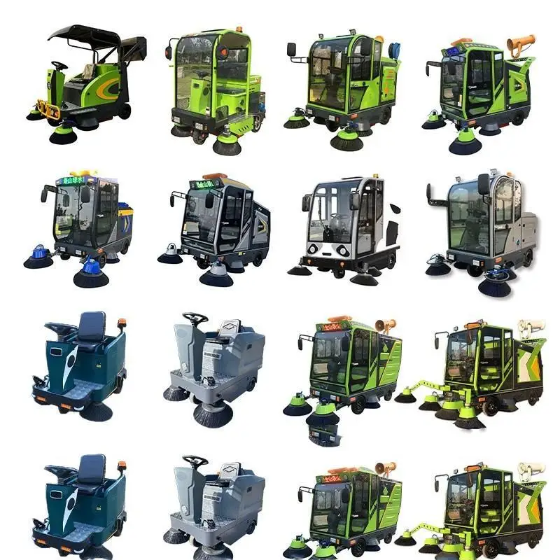

Wholesale Multi-Functional Road Sweeper Automatic Floor Sweeper Cleaning Machine Electric Road Street Sweeper