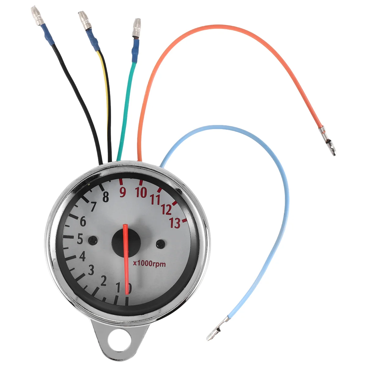 Universal Motorcycle Scooter 13000RPM Analog Tachometer Gauge Night Light XY