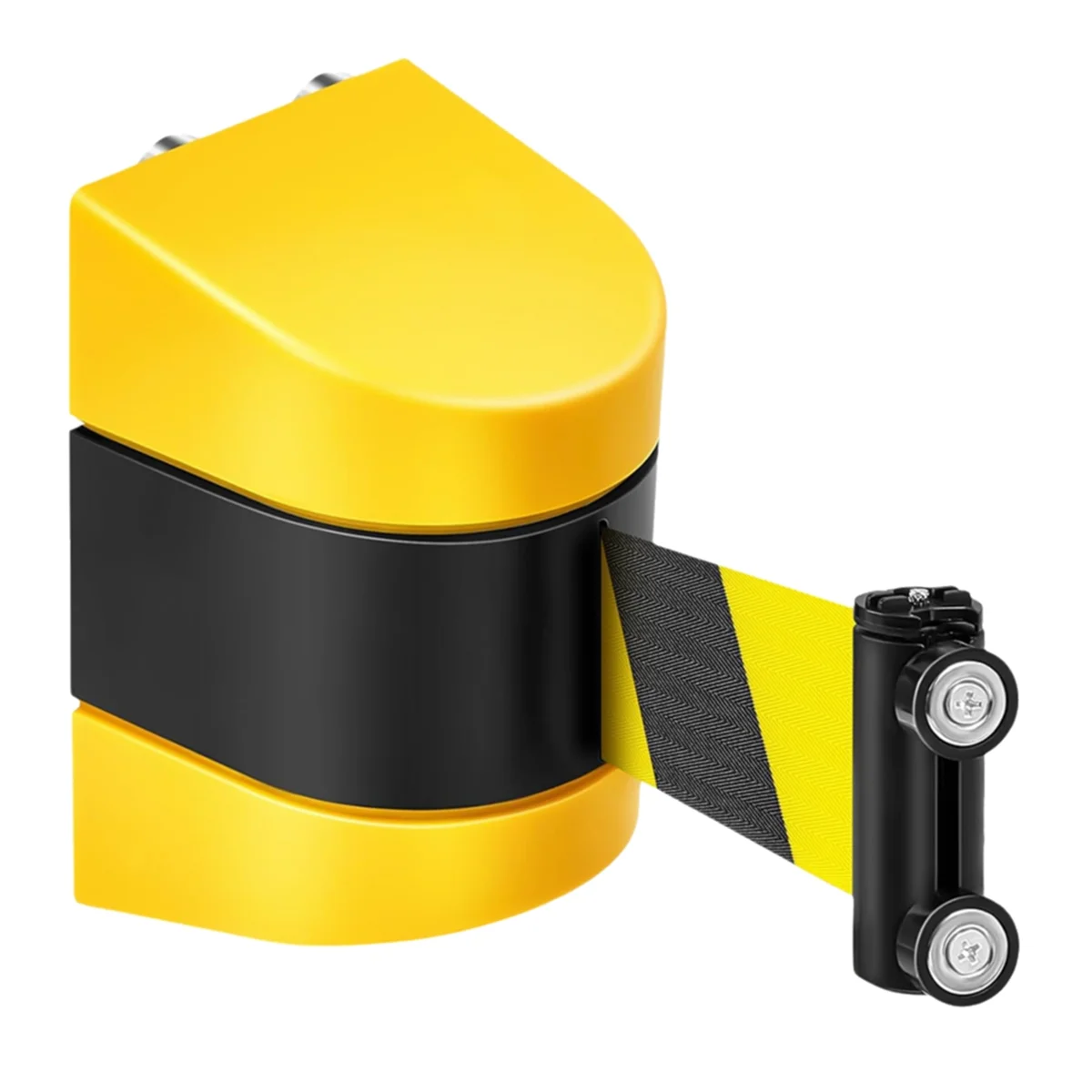 

Розничная продажа, магнитный выдвижной настенный барьер длиной 16,4 фута, магнитное настенное крепление, контроль толпы, выдвижной ремень безопасности, полосатый ремень