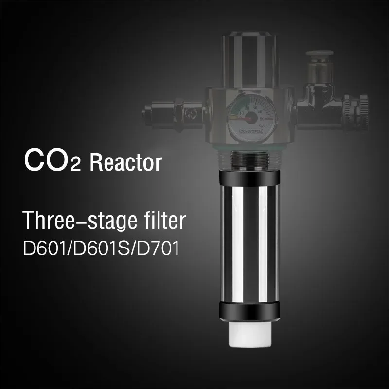 CO2 Generator Stainless Steel Filter Replacement Spare Part for CO2 Cylinder Generator Three Stage Filter Aquario Acessório