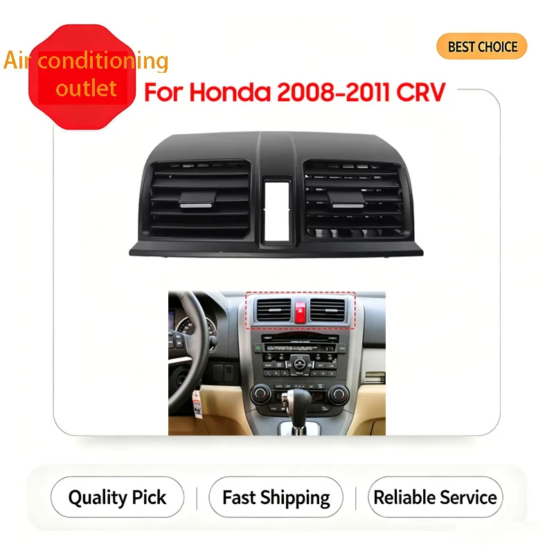 Air Conditioner Vent Outlet For Honda 2008-2011 CRV Grille Middle vent AC Air Outlet Replacement Part