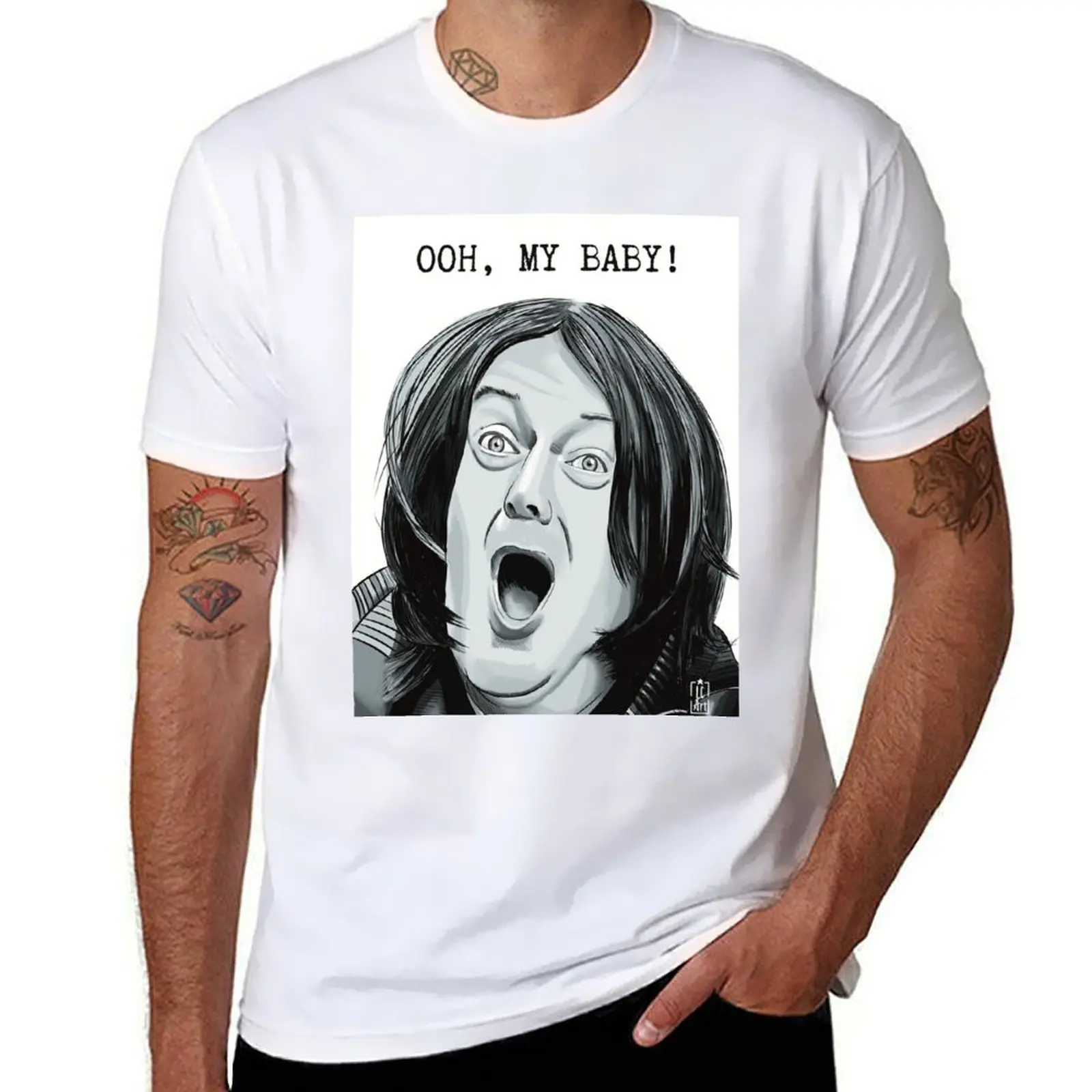 

Dara O’Briain, Taskmaster, Ooh, My Baby! T-Shirt t shirts for man graphic funny anime tshirt T-Shirt