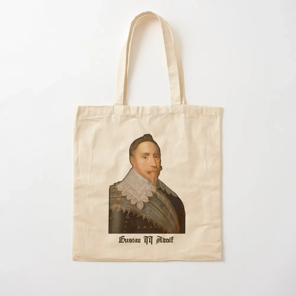 Gustavus Adolphus of Sweden Tote Bag personalized tote bag Customizable tote bag Canvas for women