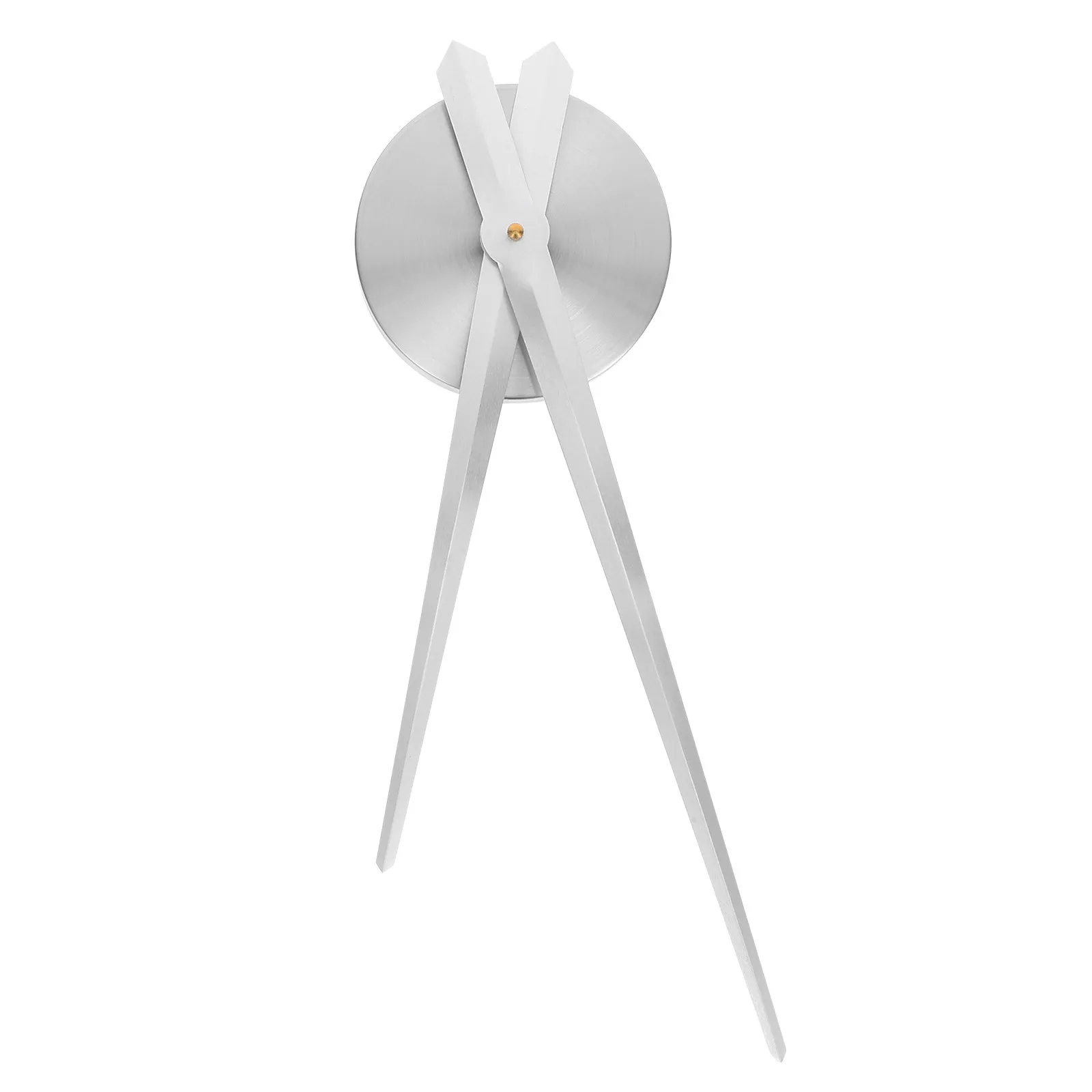 

Набор для самостоятельной сборки больших серебряных 3D-часов с стрелками и кварцевым механизмом, подходящий для гладких стен, для декора дома и ресторанов