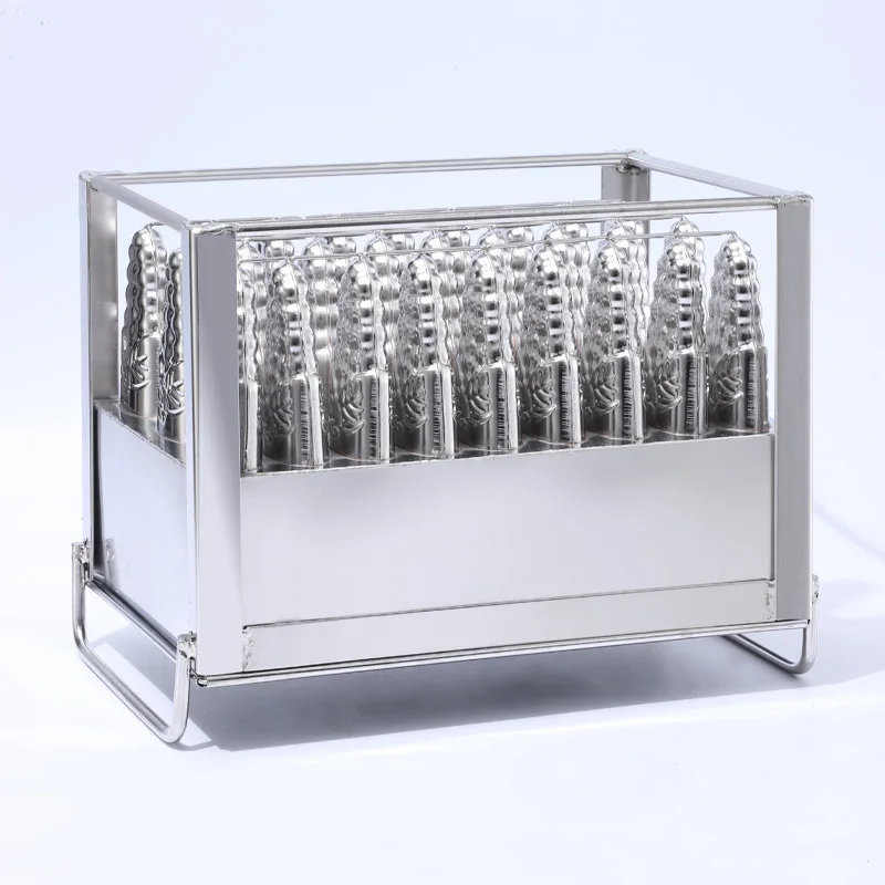 

304 food-grade stainless steel ice cream molds 27 pieces of commercial ice cream large molds