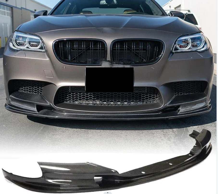 

Carbon Fiber Front Bumper Lip Splitter Chin Spoiler forBMW 5 Series F10 M5 Sedan 2011-2016