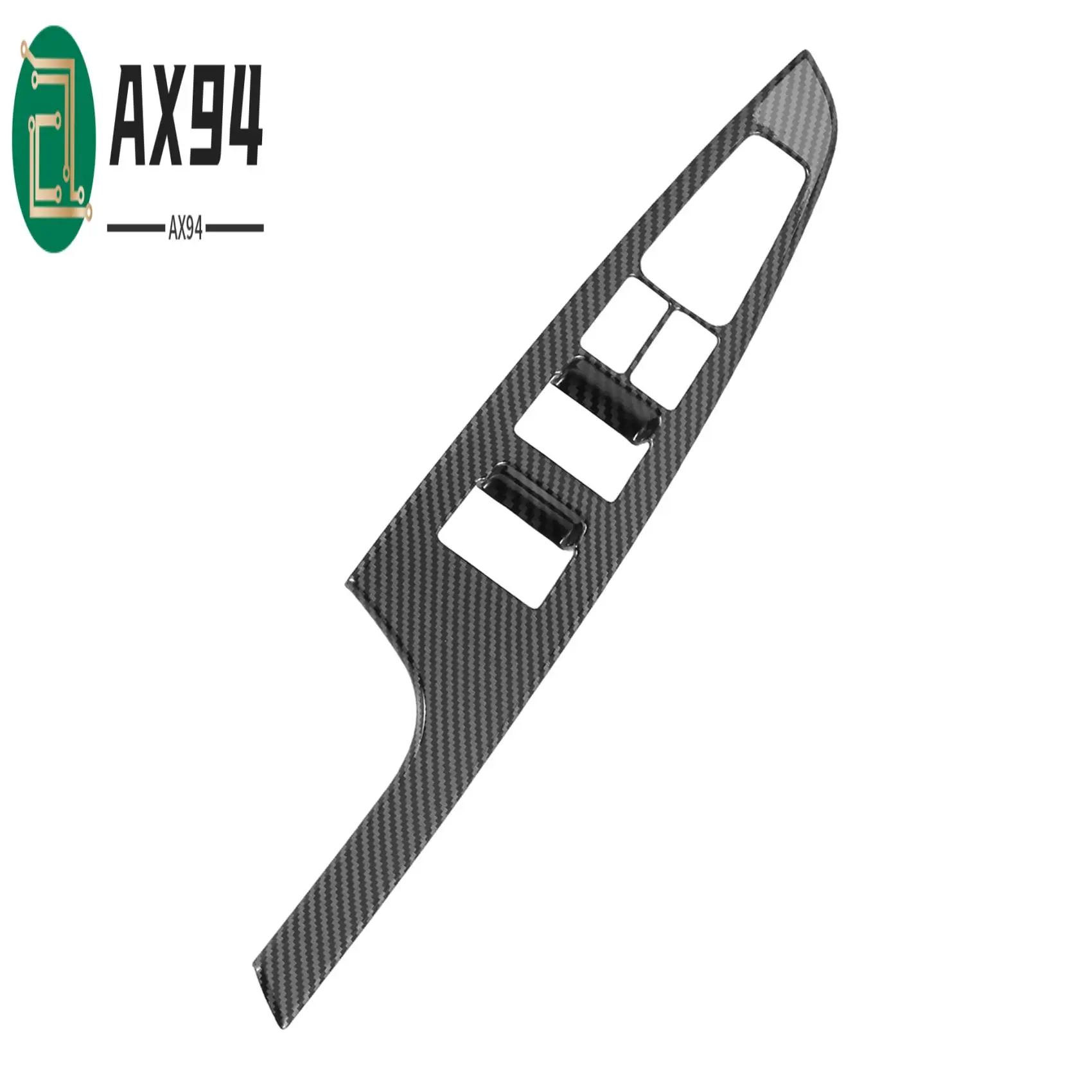 

AX94-ABS Chrome Door Window Glass Panel Armrest Lift Switch Button Cover Trim For Hyundai Tucson 2015-2019 Car Accessories Car P