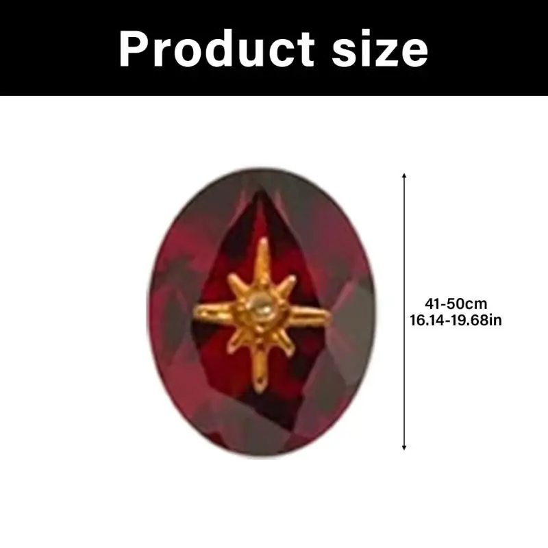 A52E Stones Stones Charm Jewelry Makes Vòng cổ Mặt dây chuyền bằng thép không gỉ