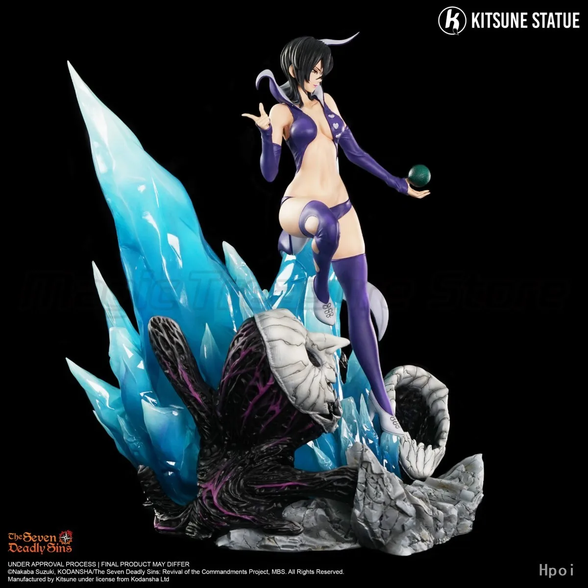 【MT】Original Kitsune Statue Seven Deadly Sins Merlin GK 1/6 Scale Figure Toy Collection Model Ornaments