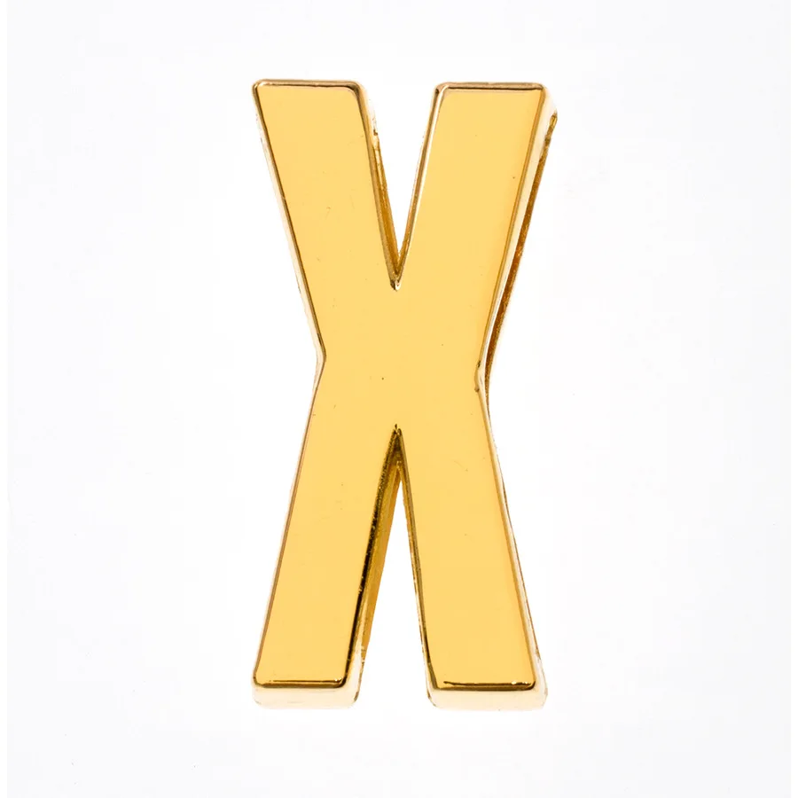 10pc letter X