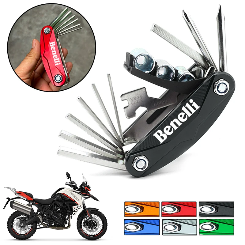 Für benelli trk702 trk 702 x trk 502x502 251 leoncino bj 500 250 tnt 125 300 motorrad cnc multi werkzeug reparatur schrauben drehers atz
