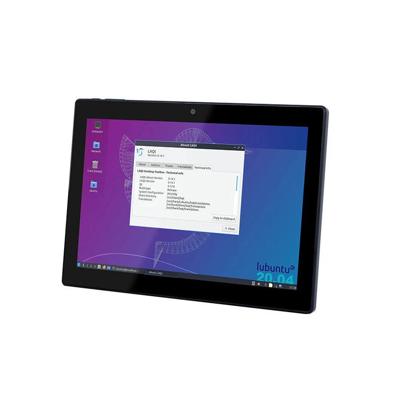 فريدة من نوعها YC-SM1011 10.1 بوصة Ubantu Debian Linux Buildroot Wifi Embedded PoE أقراص 10 بوصة أندرويد