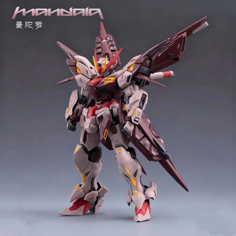 

X Caesar Works 1/100 Mandala Assembly Model Kit 21cm Sci-Fi Mecha Action Figures With Water Decals Collectible Toy Ornament Gift