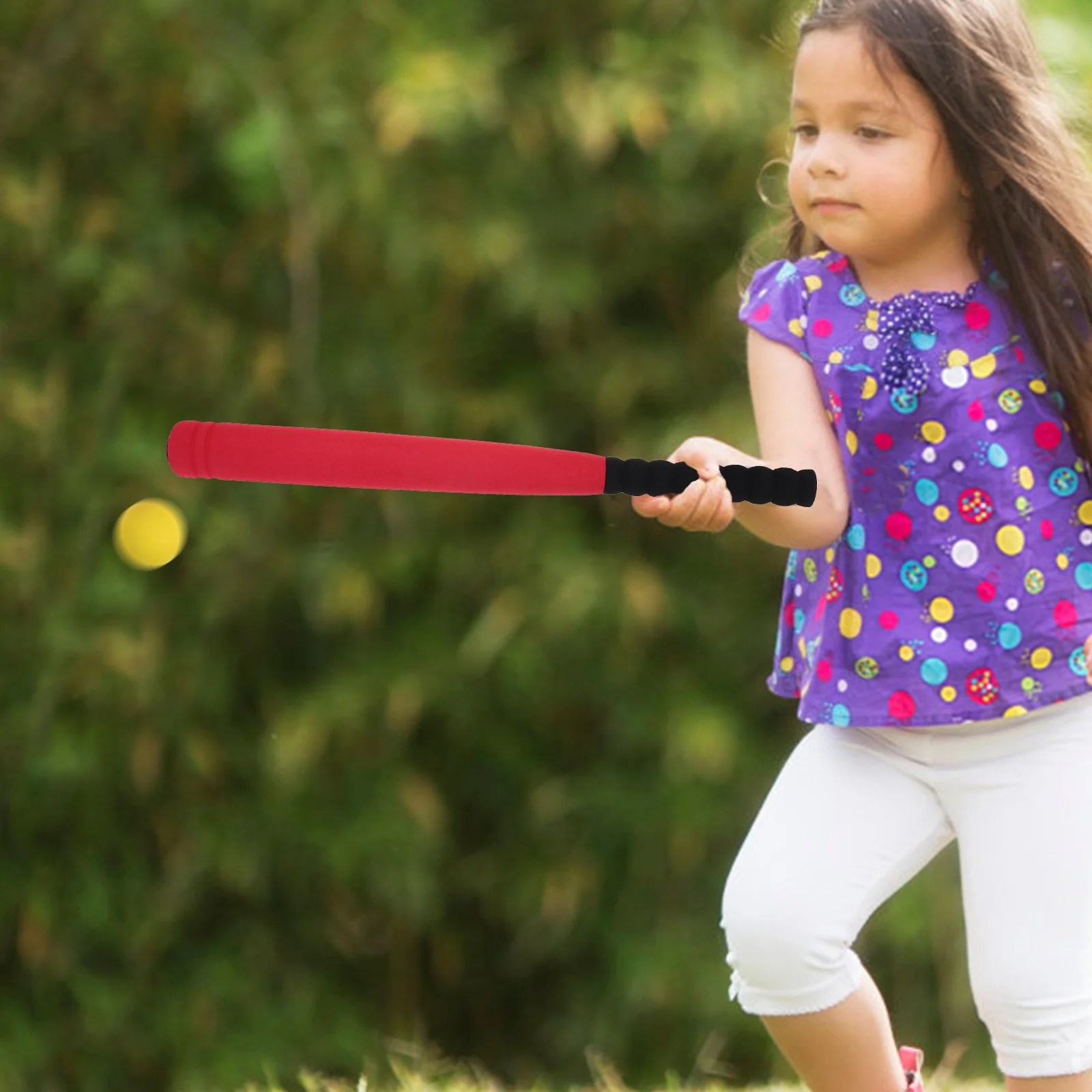 

Children Baseball Set Red 21.5 Inch Foam Bat 2.3 Inch Ball For Kids 3 To 5 Years Indoor Outdoor Play Baseball Safe