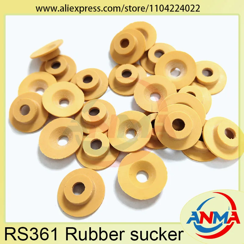 

5bags/125Pcs Ryobi Rubber Sucker RS361 Size 16X4X4.5mm Apply for Ryobi Printing Machine Spare Parts