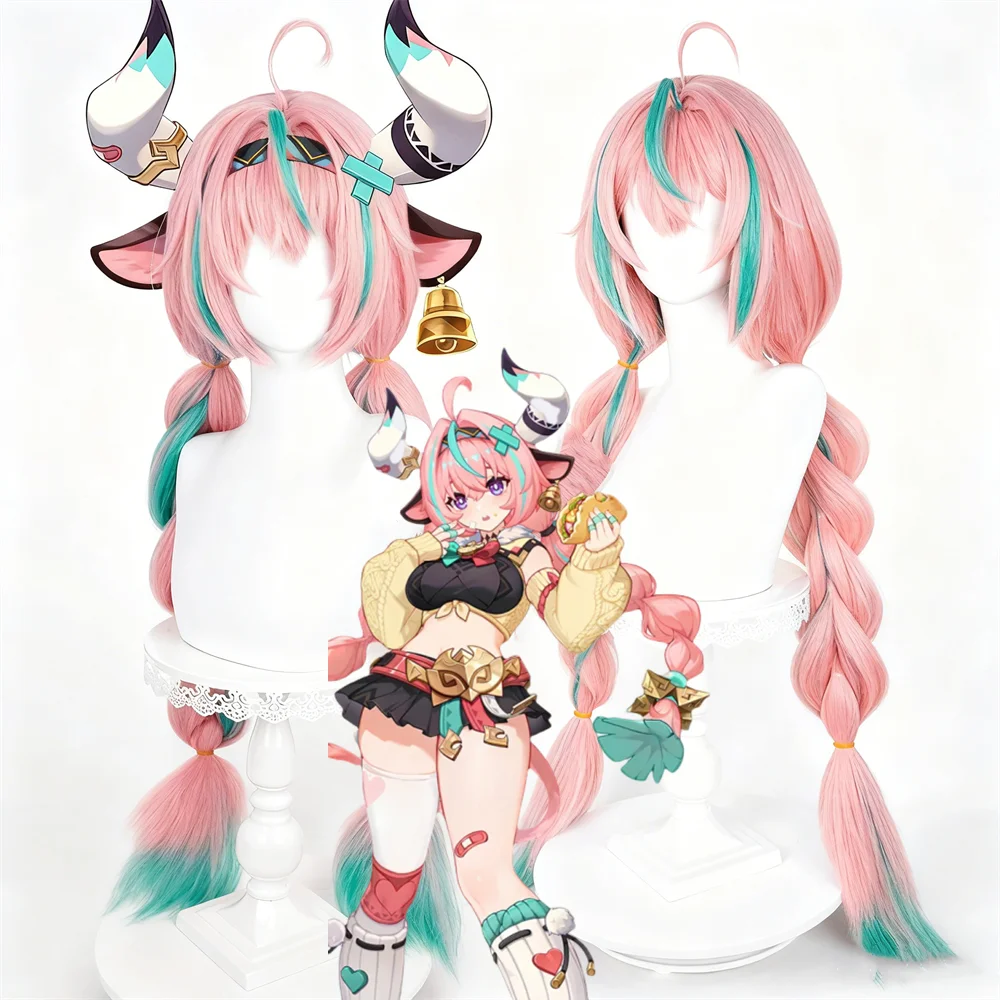 

IN STOCK Varesa Cosplay Wig MiukoCosplay Game Genshin Impact Cosplay