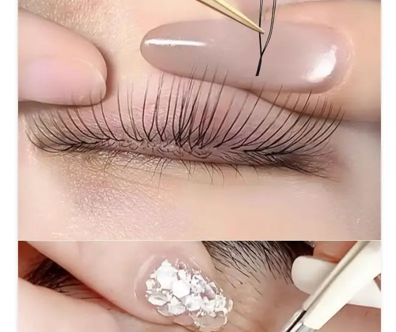 MARIA U-Form UYY Wimpern aus Kunstnerz, Braun, M-Curl, YY-Wimpern, Natürlich Weich, Brasilianische YY-Wimpernverlängerung – Detail 5