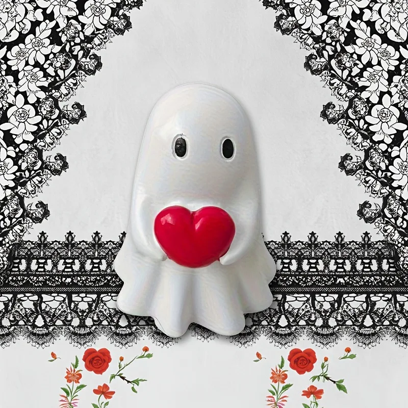 Haunted Ghost Sculpture- Handmade Tabletop Decor with Realistic Details