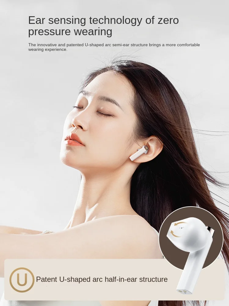 2024 New Wireless Bluetooth Earphone High-end In-ear Headphone Noise Cancellation for Sports Ultra-long Endurance LED Display