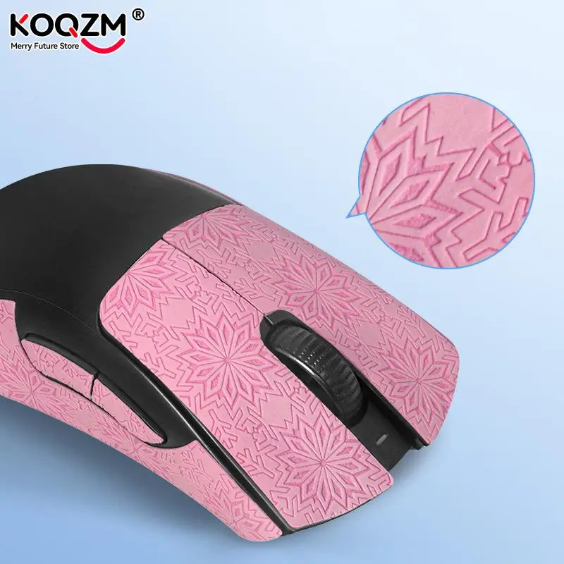 Mouse Grip Tape Sticker Handmade Non Slip Suck Sweat ForRAZER DEATHADDER V3 PRO Gaming Mouse Accessories Mouse Anti-Slip Sticker