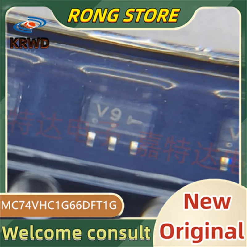 30PCS V9 New original MC74VHC1G66DFT1G MC74VHC1G66DFT1 MC74VHC1G66DFT   SOT353
