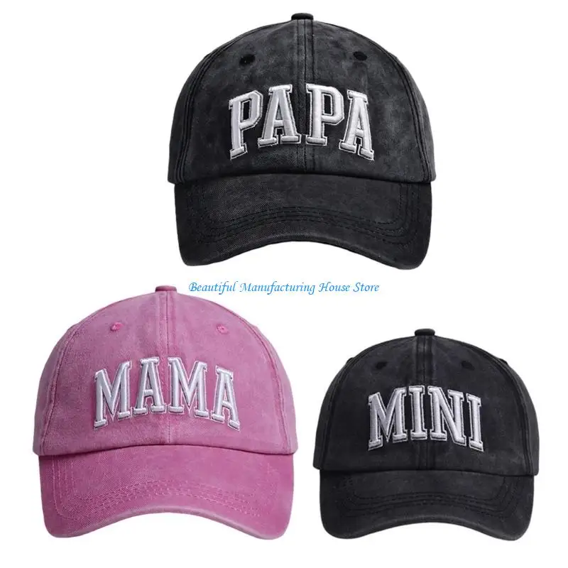 E56A Pack Of 3 Durable Baseball Cap Having Adjustable Strap Fitting Various Sizes