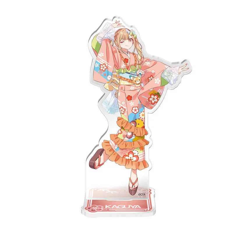 Cosmic Princess Kaguya! Anime Acrylic Stand Model Figure Cosplay Plate Holder Topper Keychain Desk Decor Plate Gift