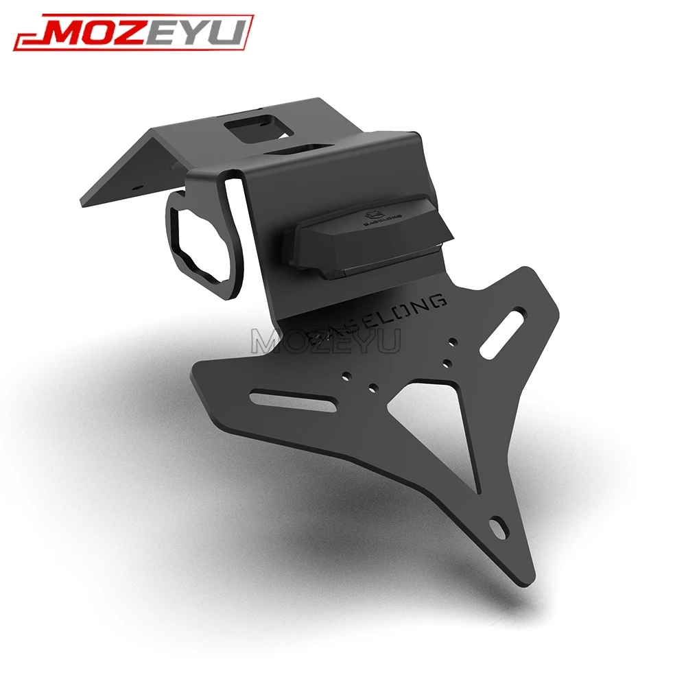 MOZEYU License Plate Holder For KAWASAKI NINJA 1000 SX / Z1000SX 2016 2017 2018 2019 2020 2021 2022 2023 2024 Tail Tidy Fender 5