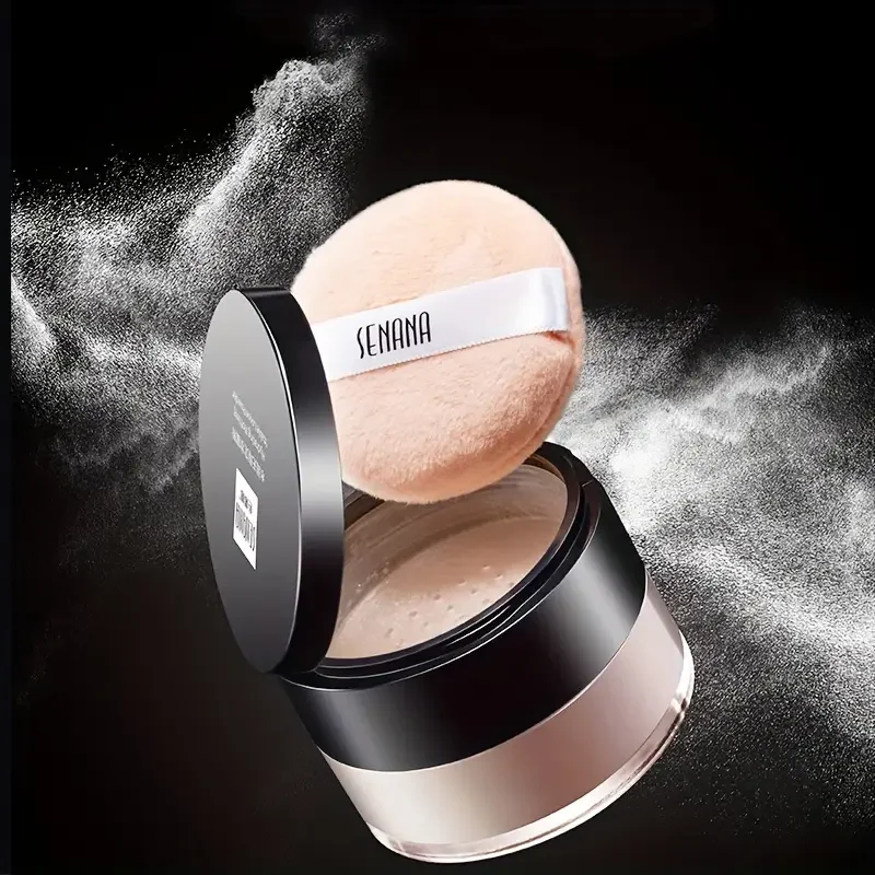 Flawless Setting Powder,lightweight breathable,oil-control setting powder,natural matte effect,translucent coverage,for all skin