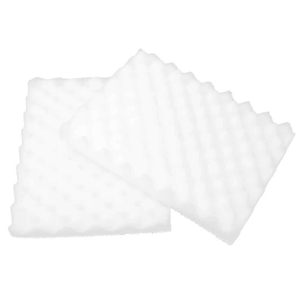 2pcs Waved Texture Fondant Shaping Mat Egg Crate Foam Foam Tray Sugar Flower Pad Drying Flowers White Cake Decorating Tool