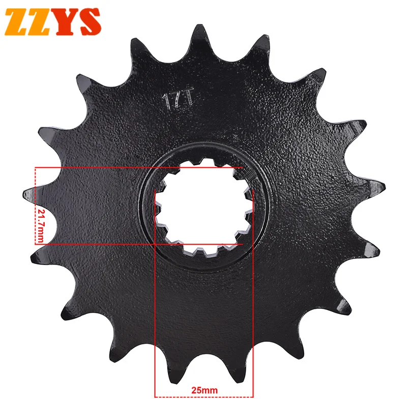 

520 17T Front Sprocket Gear Wheel Cam Pinion For Kawasaki ZX1000 ZX1000G Ninja1000 ZX 1000 ZX1000H Ninja 1000 ABS 2013-2017 2016