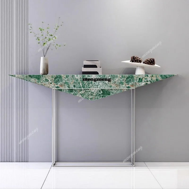

Trendy Acrylic Console Table Simple Nordic Luxury Modern Console Table Aesthetic Designer Console Meuble Furniture Living Room