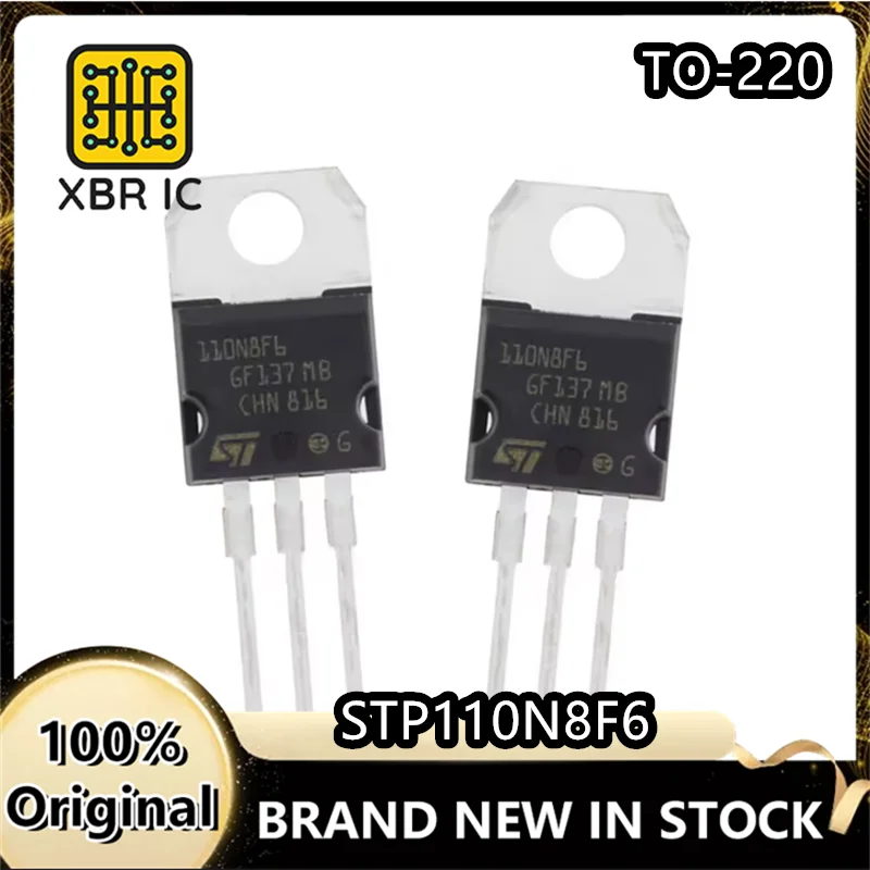 

(10/30 pieces) STP110N8F6 TO-220 110A 80V Electric Vehicle Controller 110N8F6 New Original Genuine Spot Fast Delivery