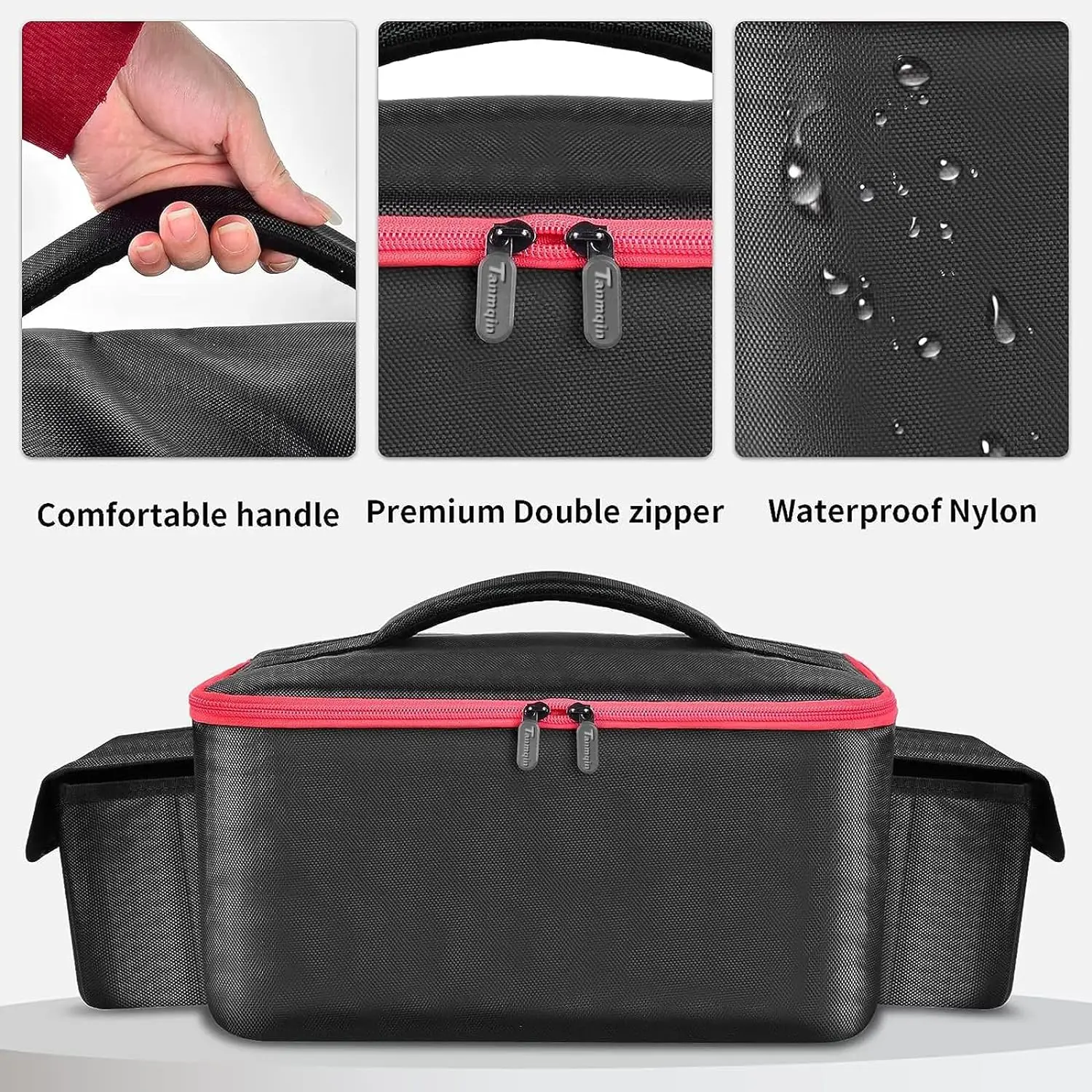 Air Compressor Bag Compatible with Milwaukee M18 Inflator 2848-20/2771-20, Air Pump Box for Milwaukee Tools,Storage Holder