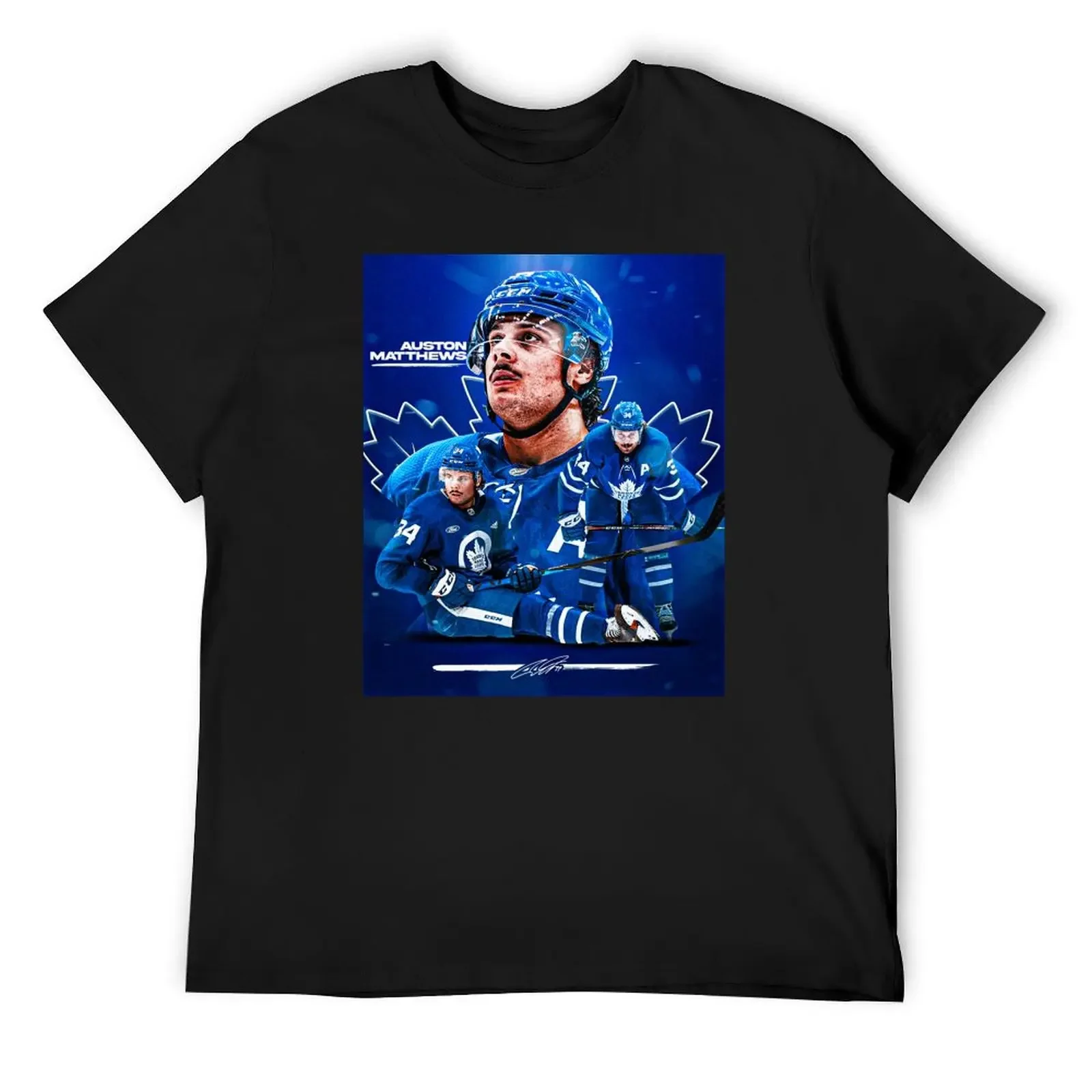 

Auston Matthews T-Shirt kawaii clothes new edition graphics mens t shirt