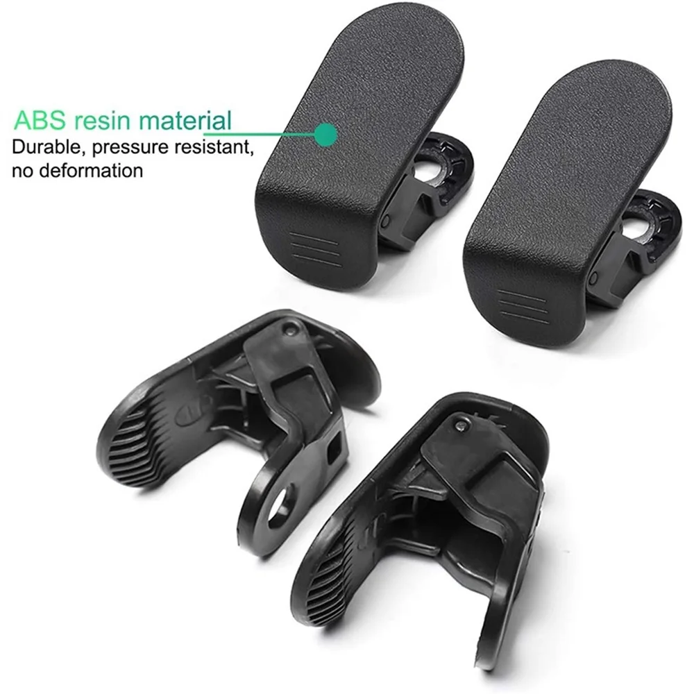 2 Pcs Car Front Trunk Hook for Tesla Model 3 2017-2020 Eject Clip Installation Car Spare Box Hook ABS Auto Interior Accessories