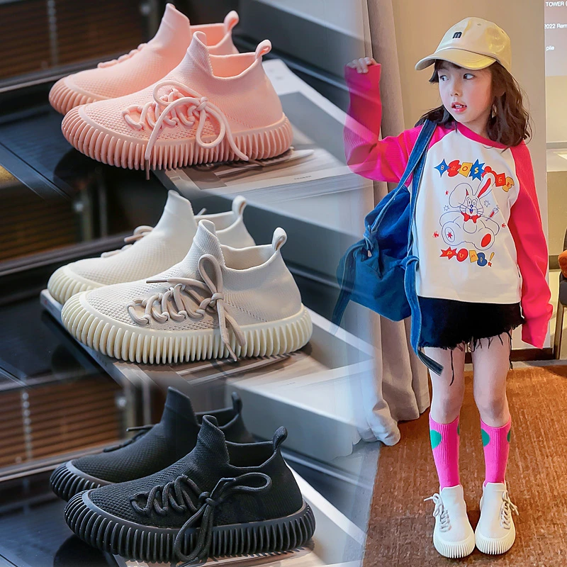 Zapatos deportivos para niños y bebés, zapatillas de coco transpirables de suela suave, informales, 2023
